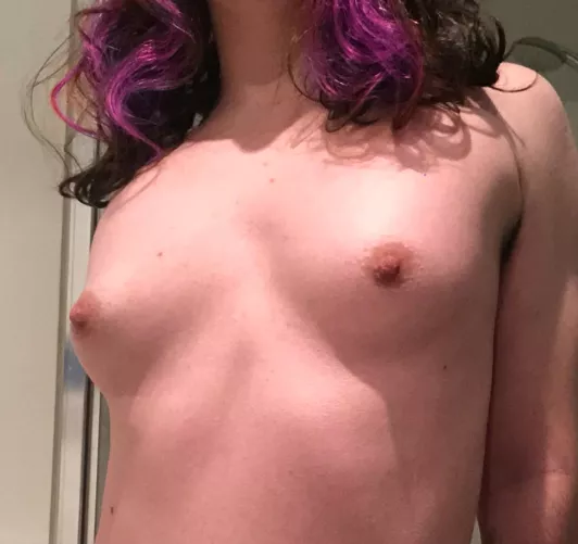 would love someone to cum on my cute little tits <3 by martianartifact