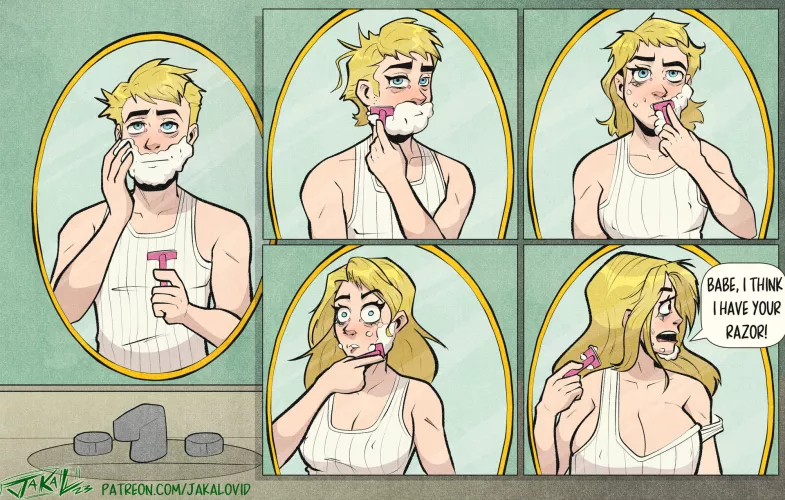 Wrong Razor by JakalOvid by bigtgfan