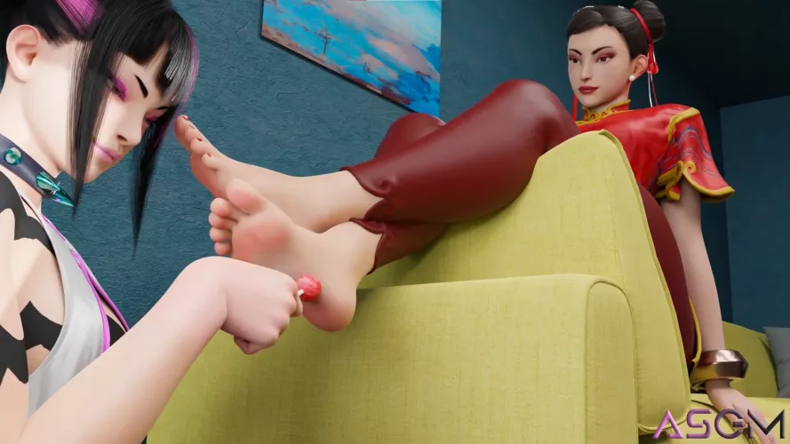 A Taste of Chun-Li (Street Fighter) [Artist: ASGM] by ComaOfSouls