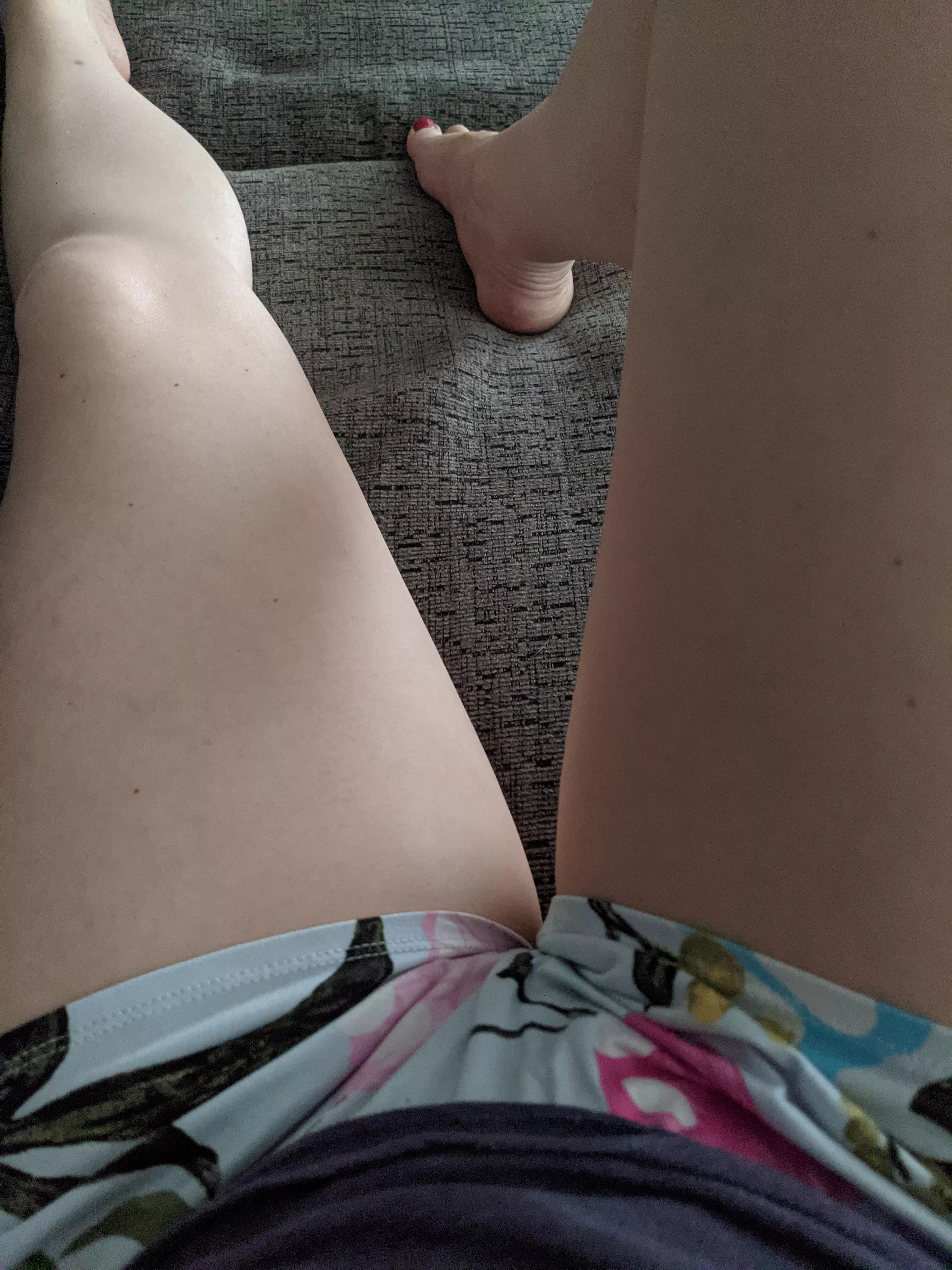 Almost a camel toe posted by smallfeetsweetie2