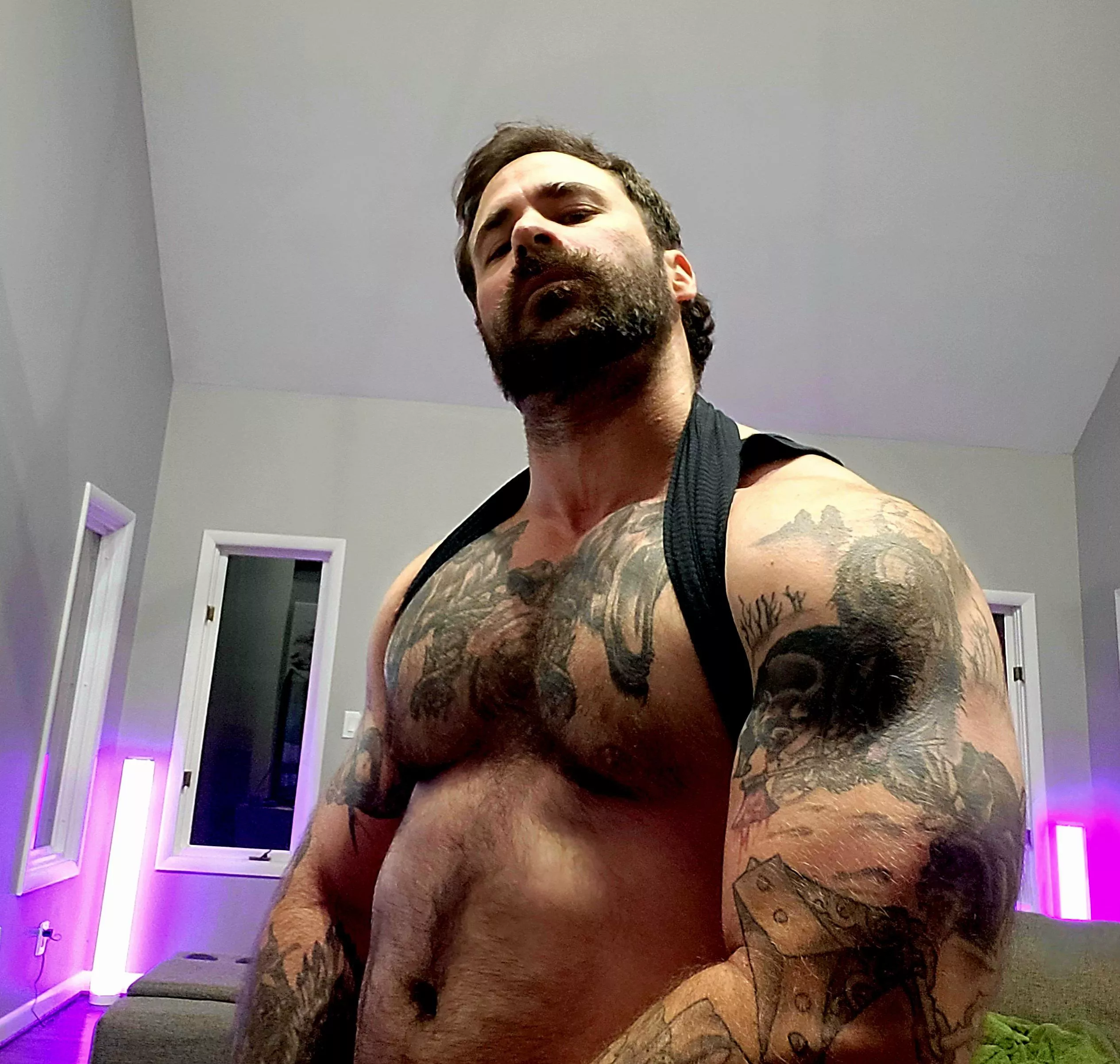 Headed to the shower, who's coming? posted by Ardcoremeat