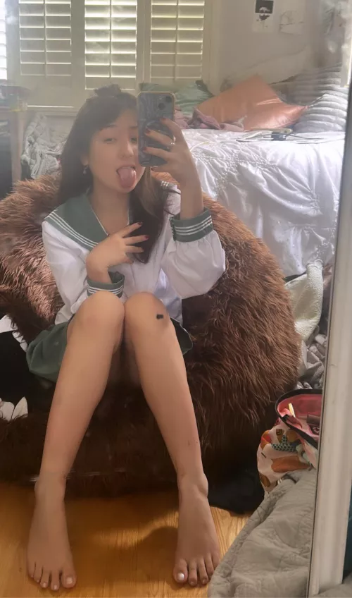 Japanese / German bunny roaming unowned with no panties on by Alluring_Bunny