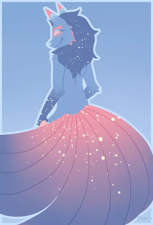 Lineless color palette art by proxii_mity