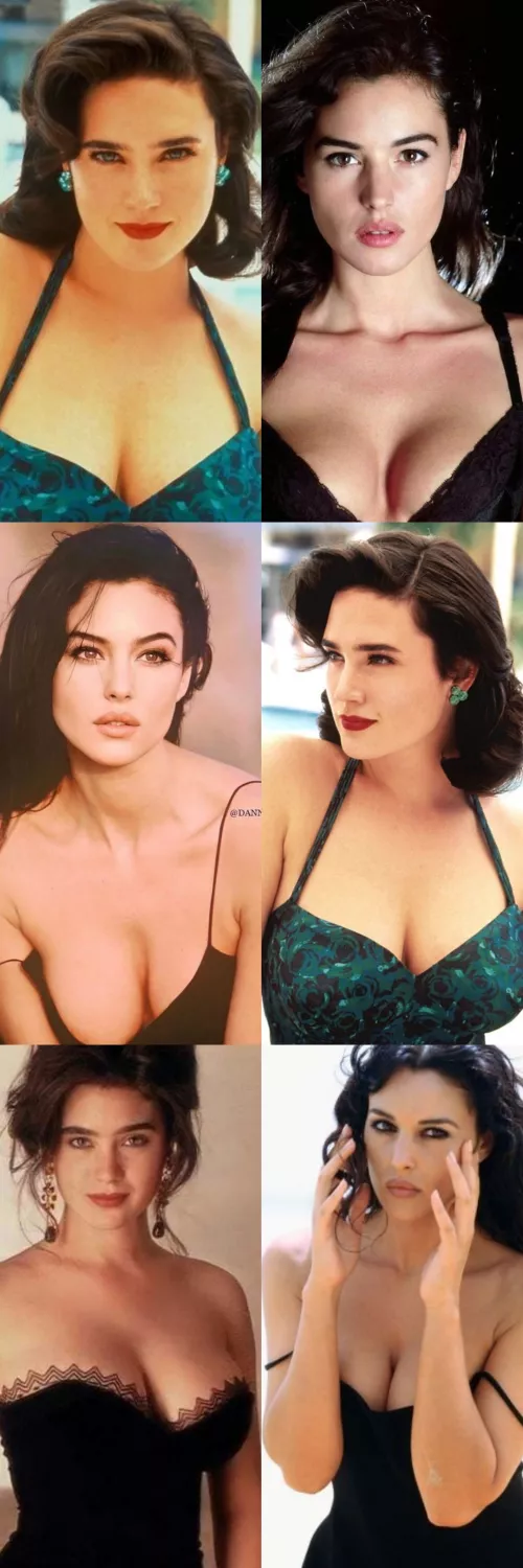Monica Bellucci vs Jennifer Connelly by wise_memer
