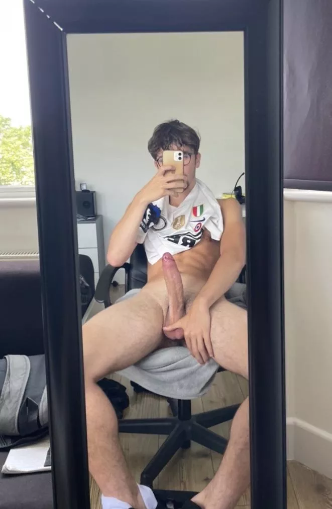 My soccer coach told me I’ve got a huge cock, do you agree with him? posted by HugeTeenRod