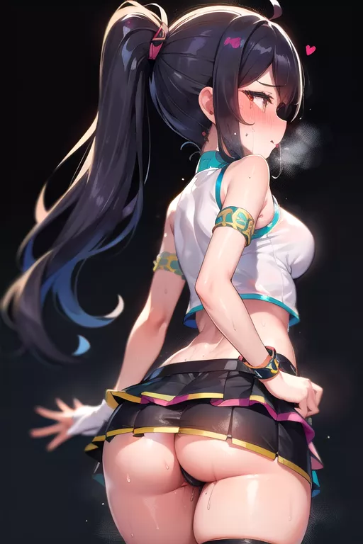 nervous idol shows off posted by ahegaolaifu0