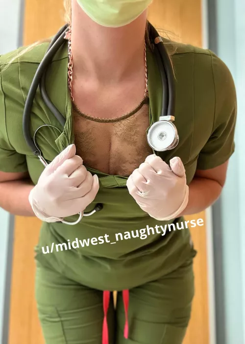 Nurse cleavage by midwest_naughtynurse