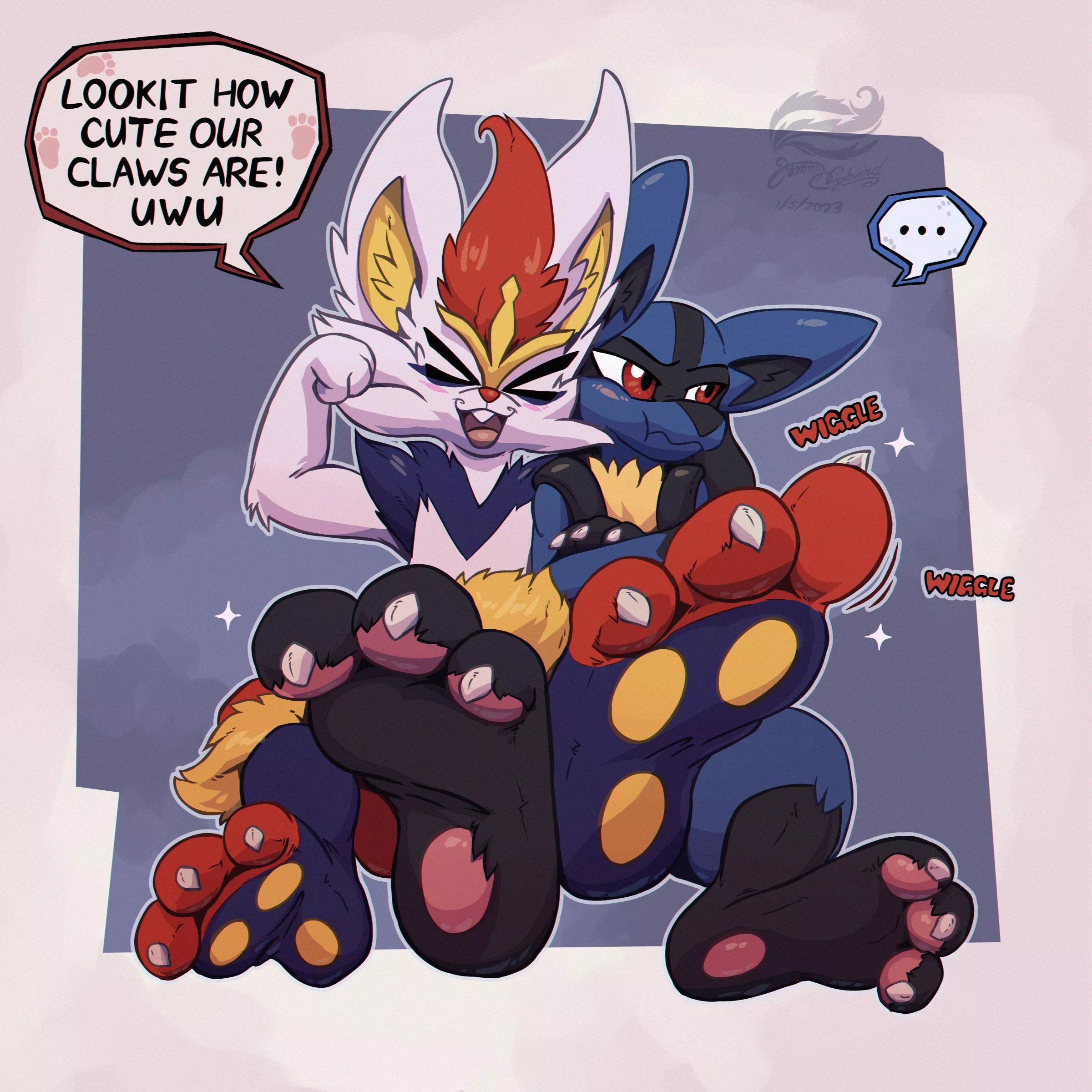 Shy bois (JamSkunk) posted by YellowLemonMark