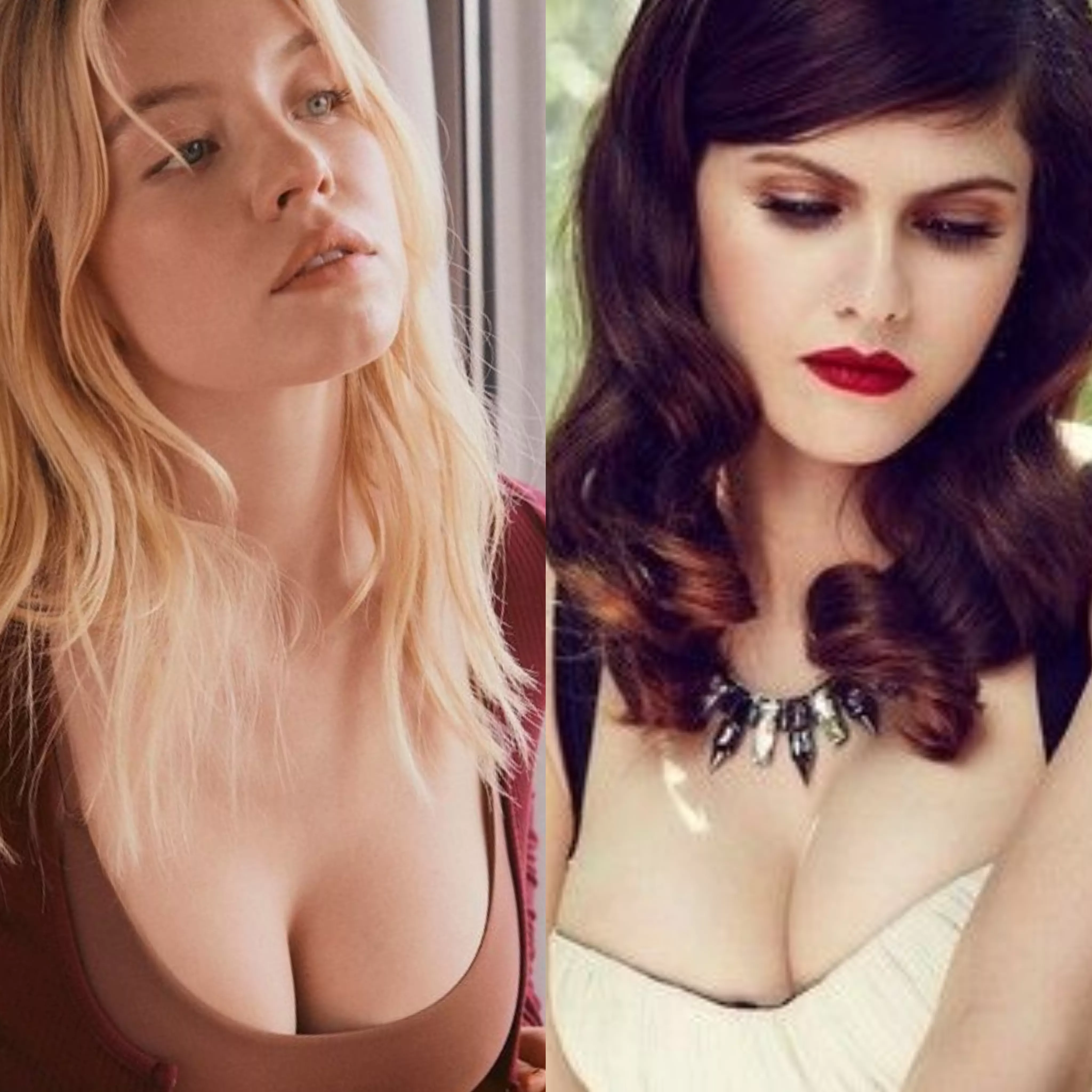 Sydney Sweeney vs Alexandra Daddario posted by wise_memer