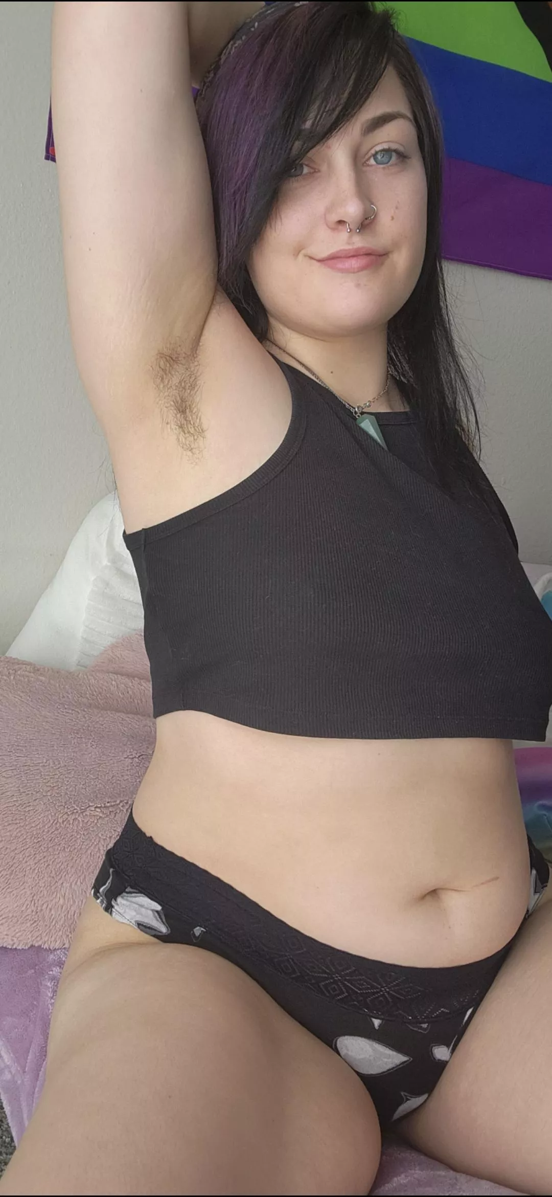 Do you like hairy emo girls? posted by IndigoOrion710