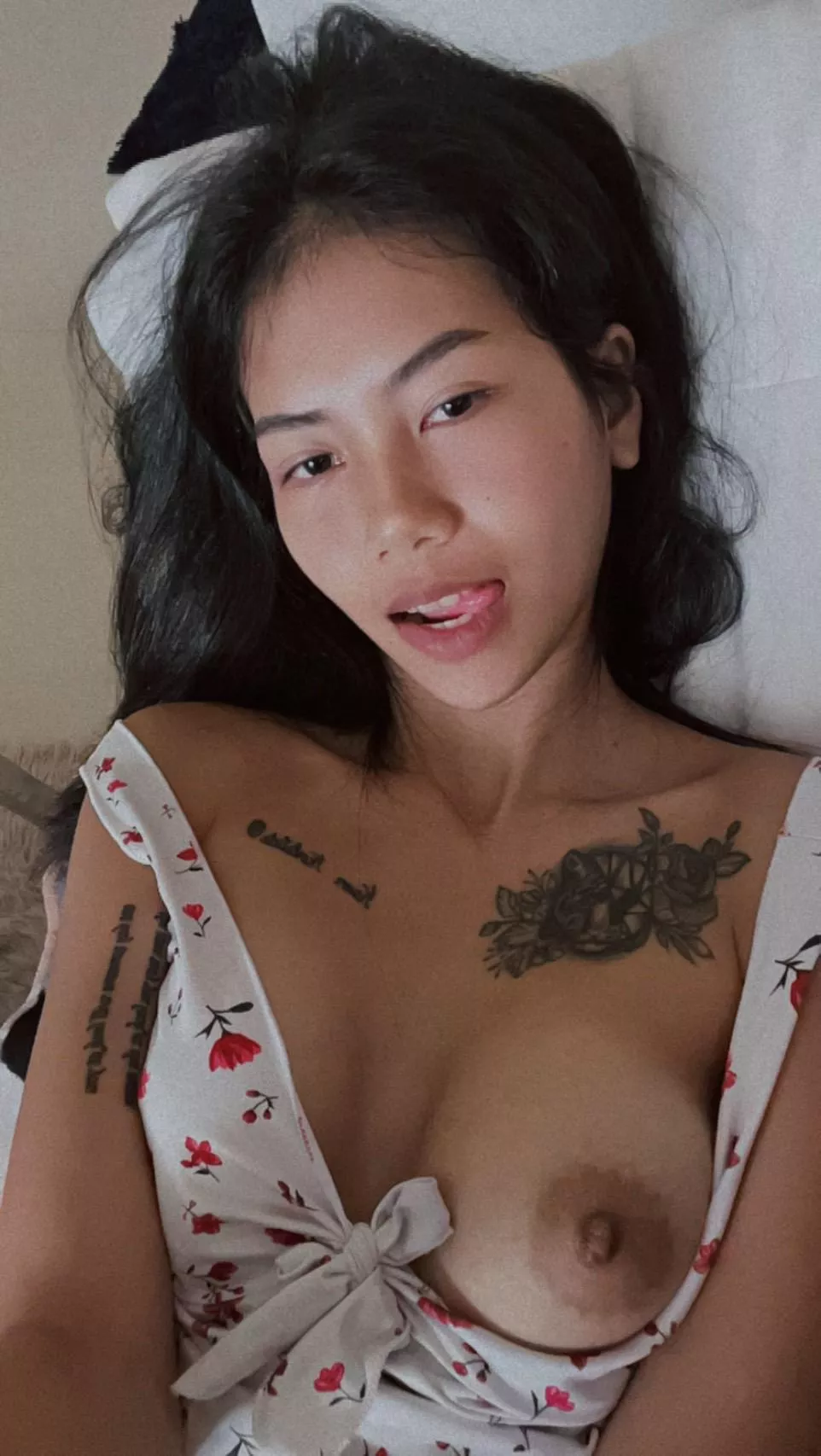 Do you think my nipple is too big? 🙈🍒 posted by KateOnlyMe