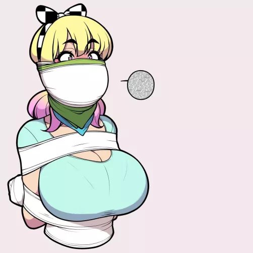 Even the heaviest gags can't stop the loudest yapper by antomonamonynym