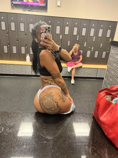 (f) This bystander didn’t like my sweaty panties, do you?? 🥺🥺 by ms-asianbb