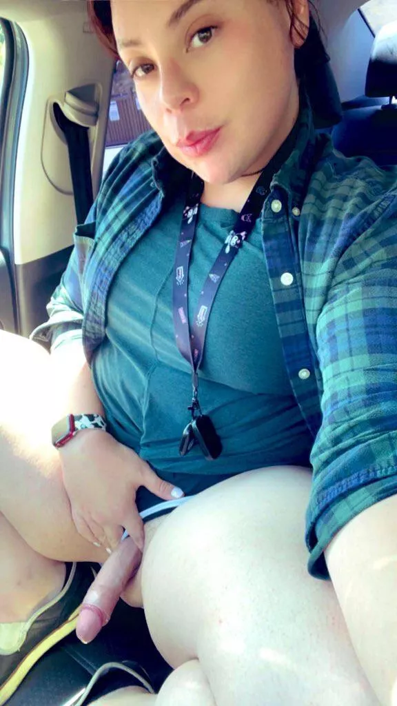 Hopefully the car beside me didn’t see… or did they? 😉 posted by janice-mericson