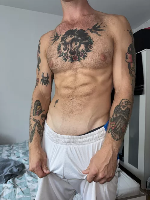 Just my hairy physique by AlphaJake23