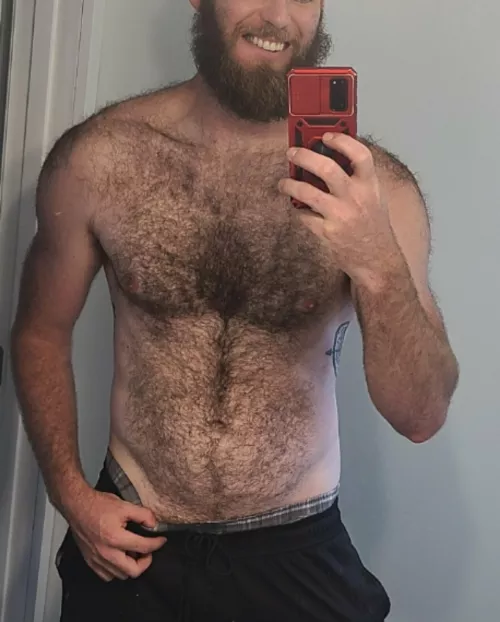 Manly man. by Longjumping-Ant6661