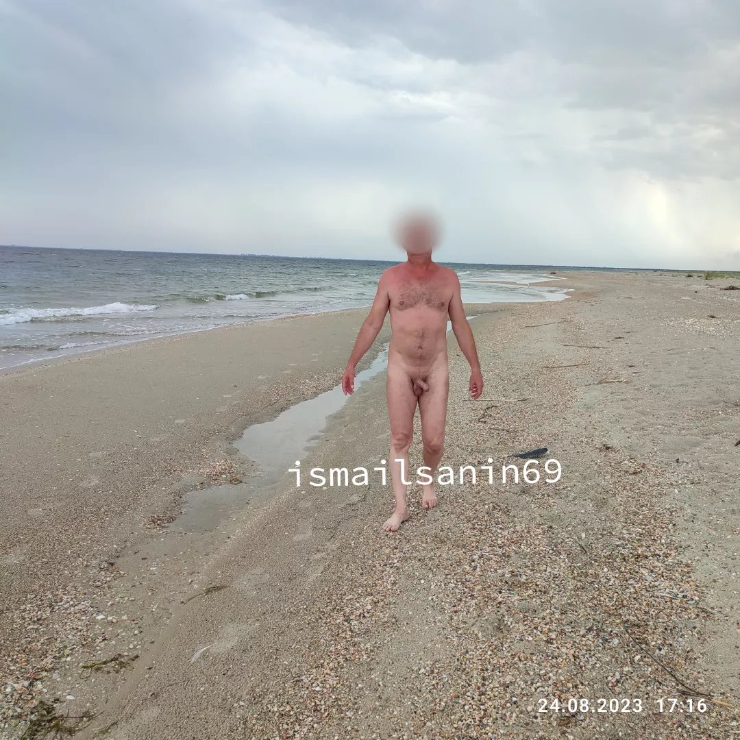 Naked by the sea after a thunderstorm posted by izmailchanin69