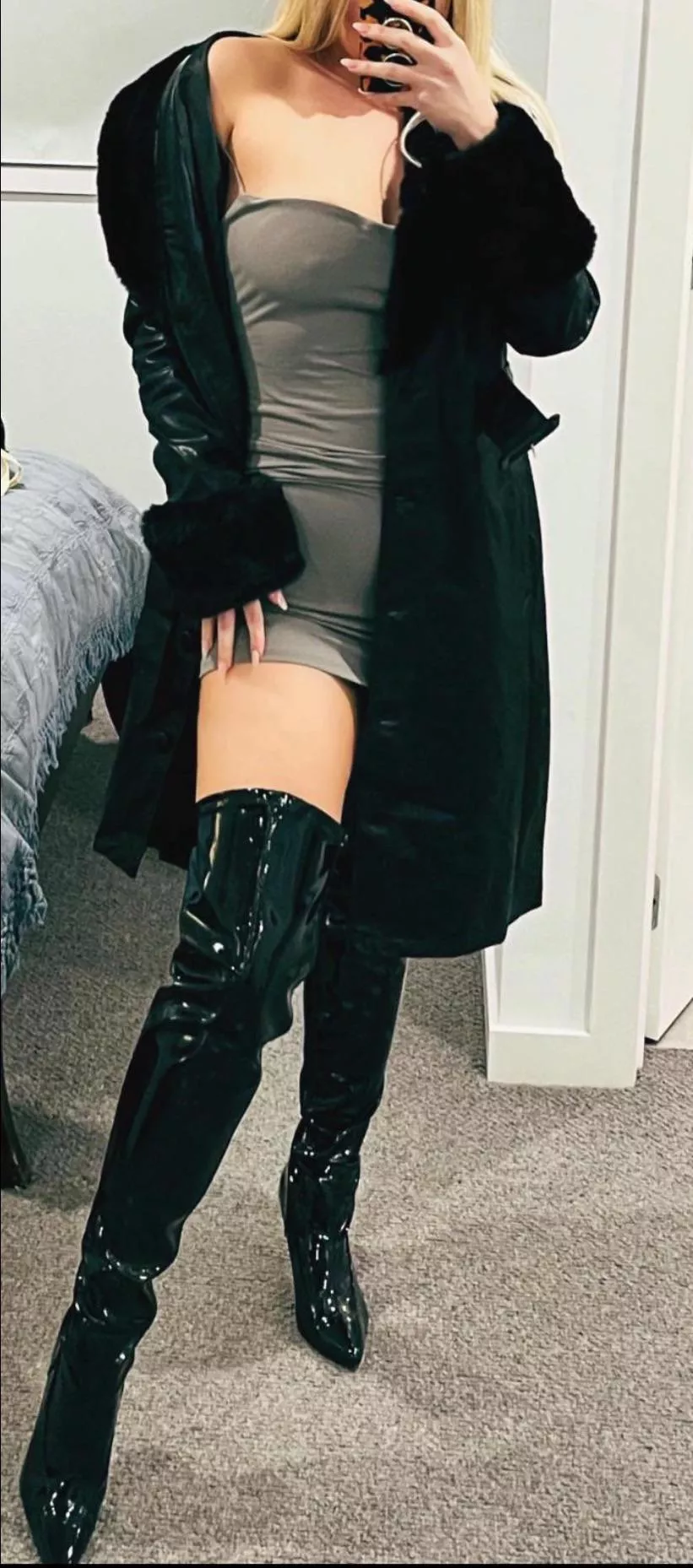 Naughty. Not nice. 😈 posted by MistressLolaInLatex