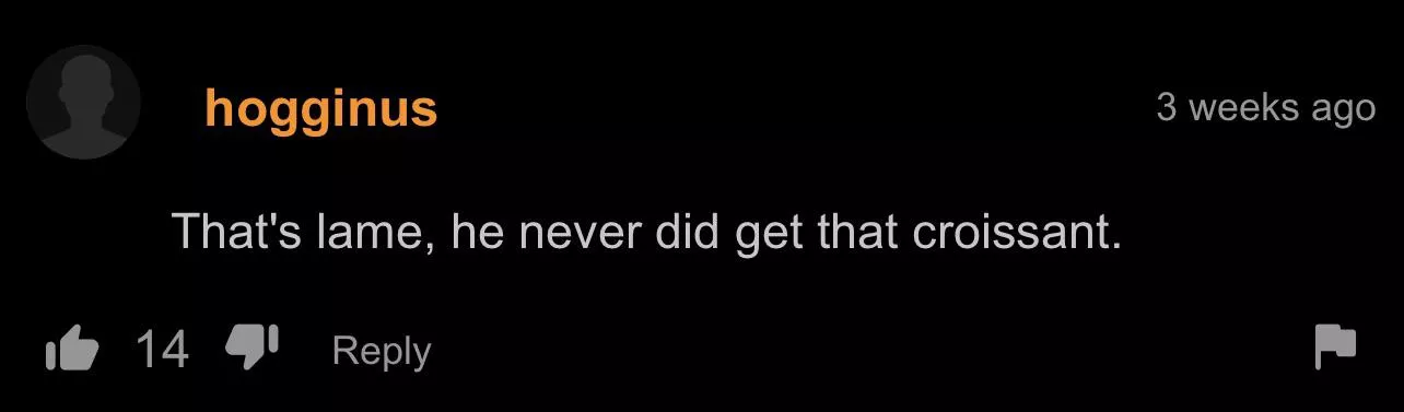 RIP🥐 posted by Mersonsnkrs