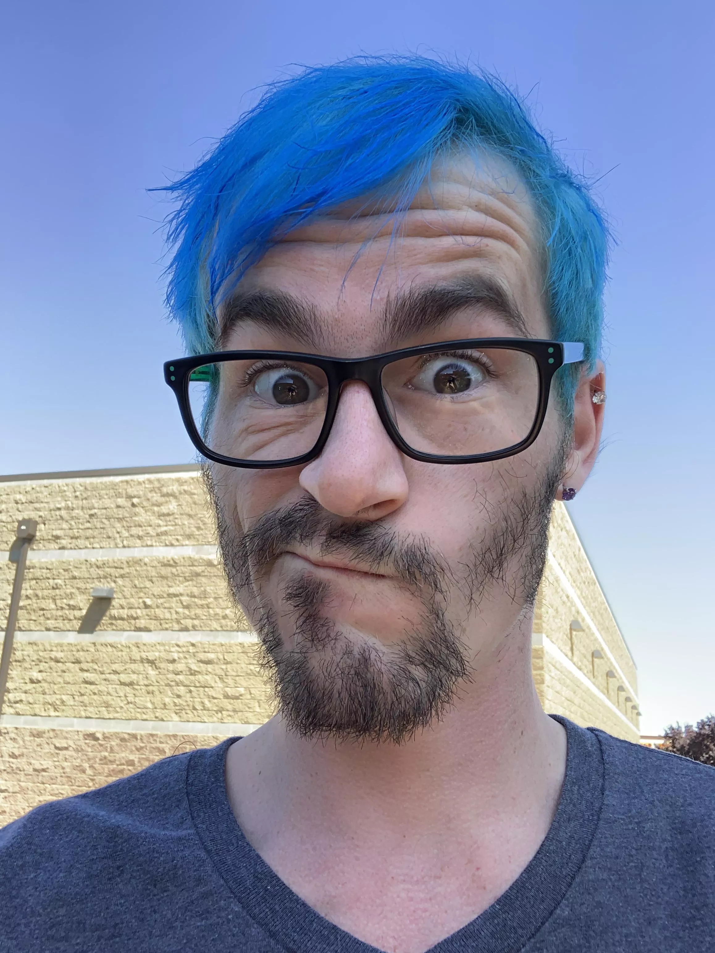 Should I go back to blue hair? posted by lpj89