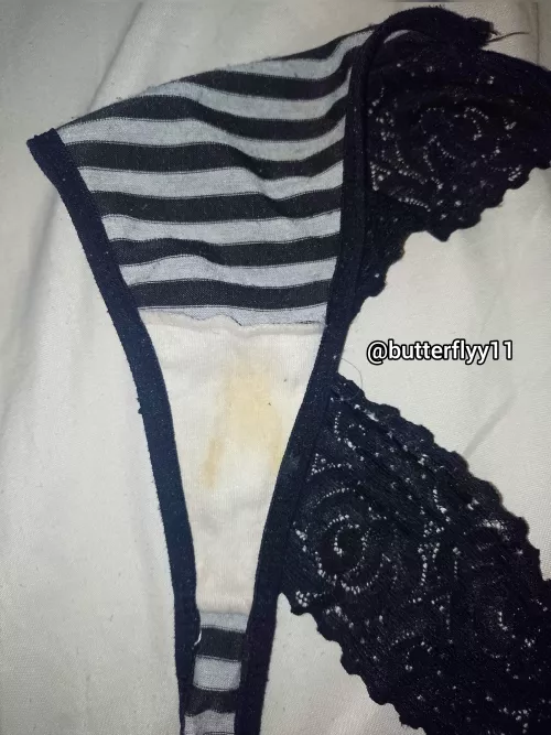 T1his is how my panties remain without washing my pussy for a day by Butterflyy11