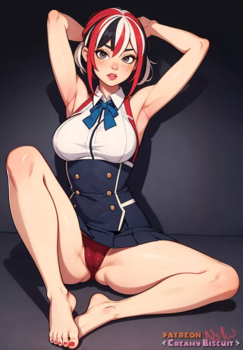 Teacher in uniform by At0micKiwi