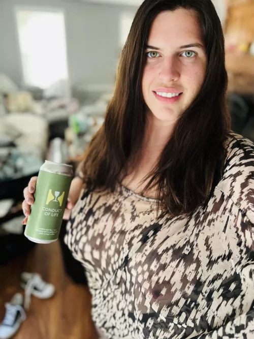 Thirsty Thursday and I have a pale ale from Hills Farmstead. by Granitestaterxxx