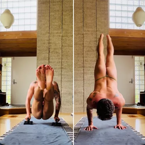 Tough pose for me to hold!!! by ulixeshaus