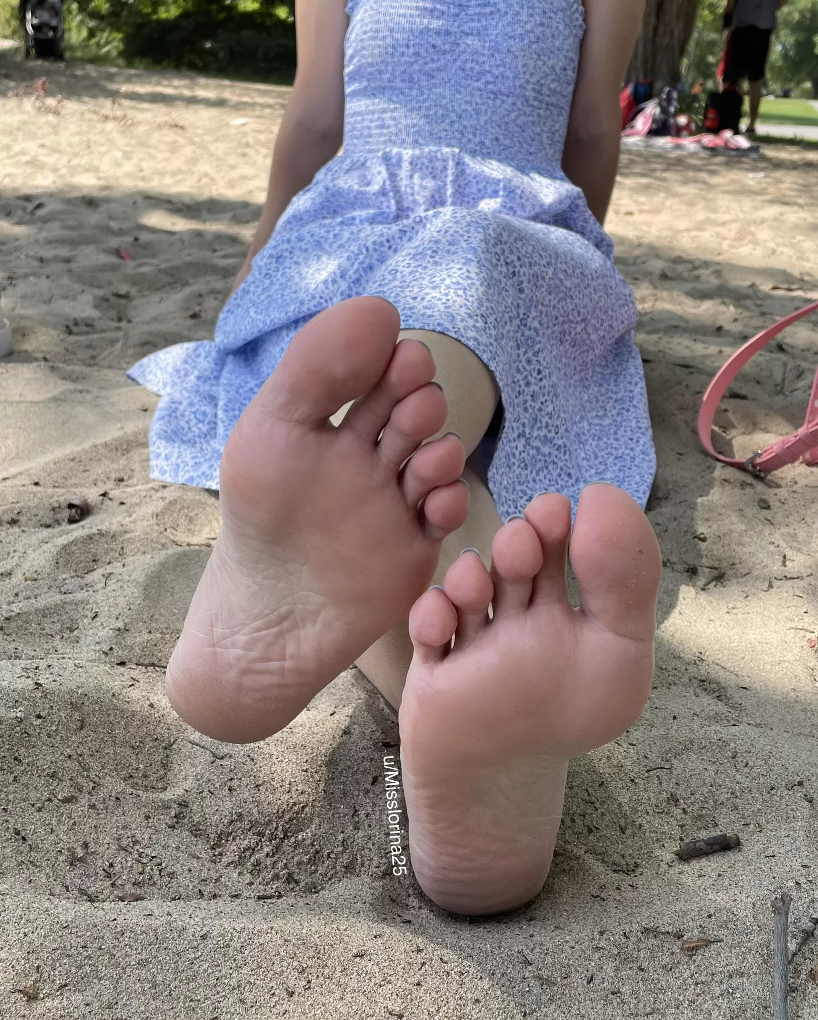 Would you stare at my feet if we were at the beach together? posted by Misslorina25