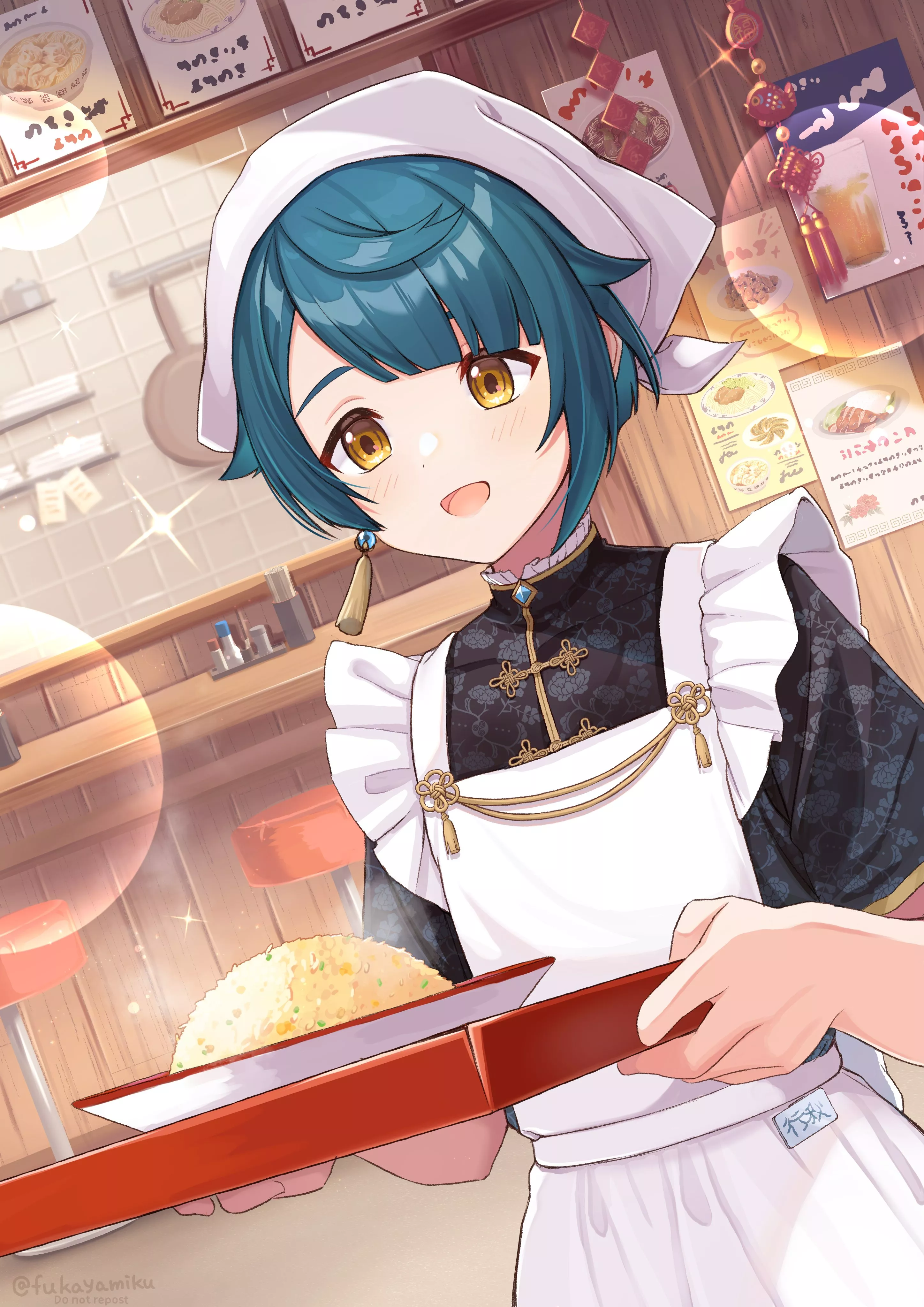 Xingqiu serving you posted by pedoro_pedoro