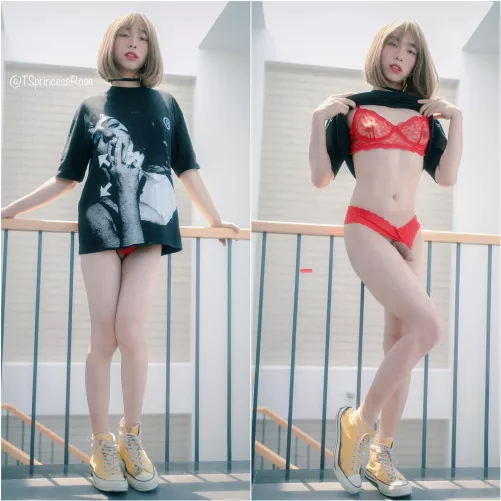 acting cute 😭 by cd_femdude