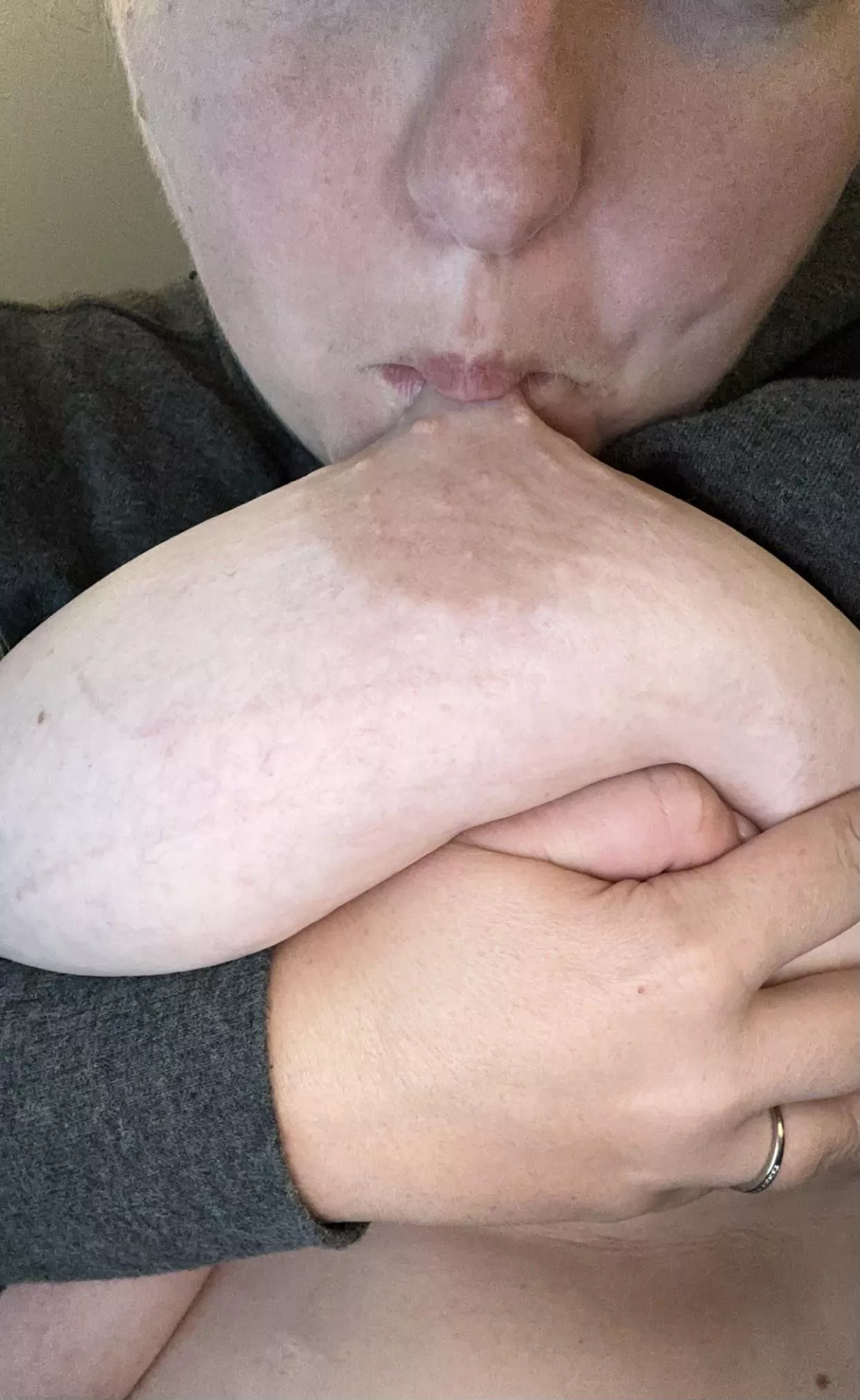 Break time means to suck my nipples! posted by AdFree3603