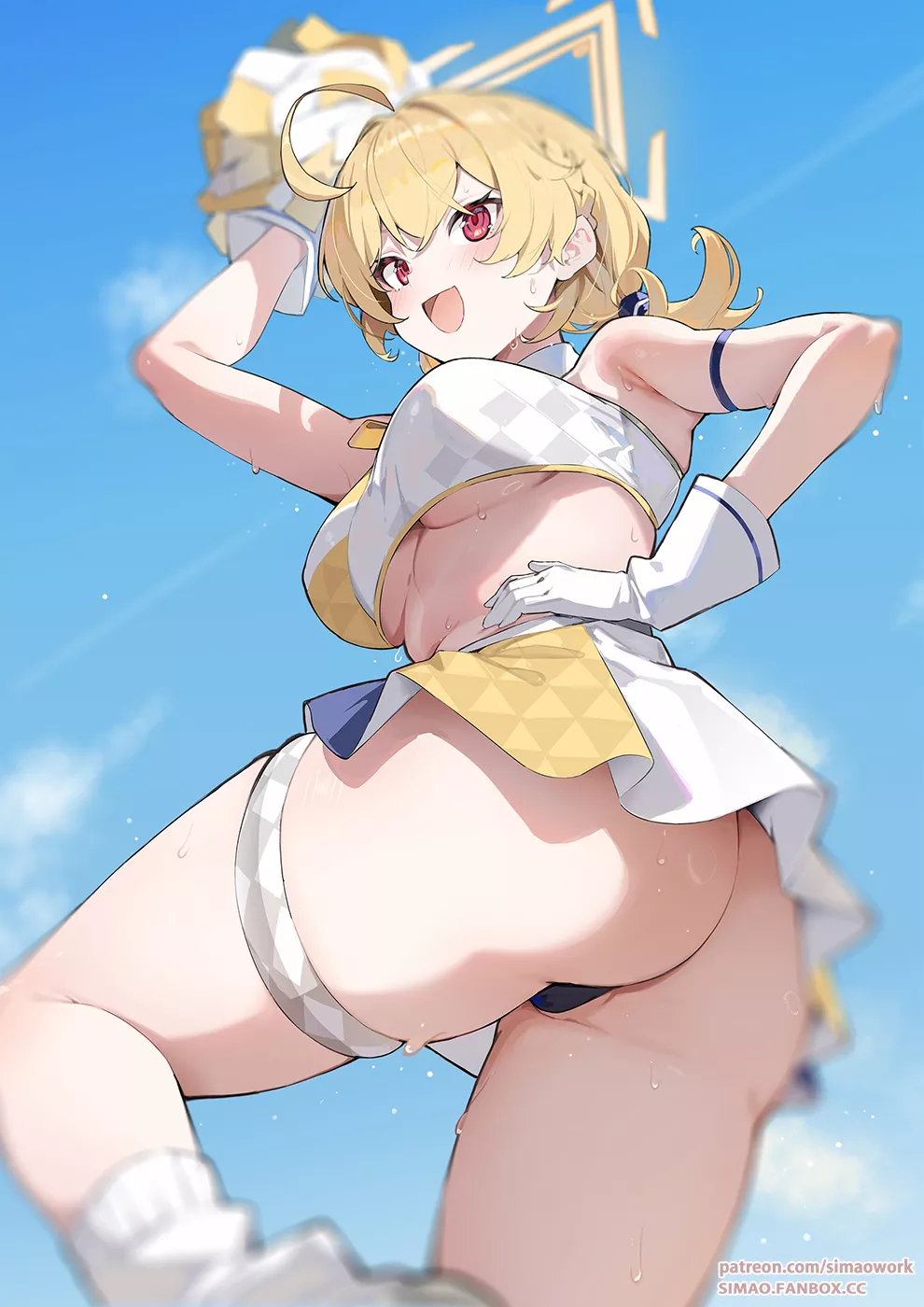 Cheerleader Kotori posted by xSaviour_N