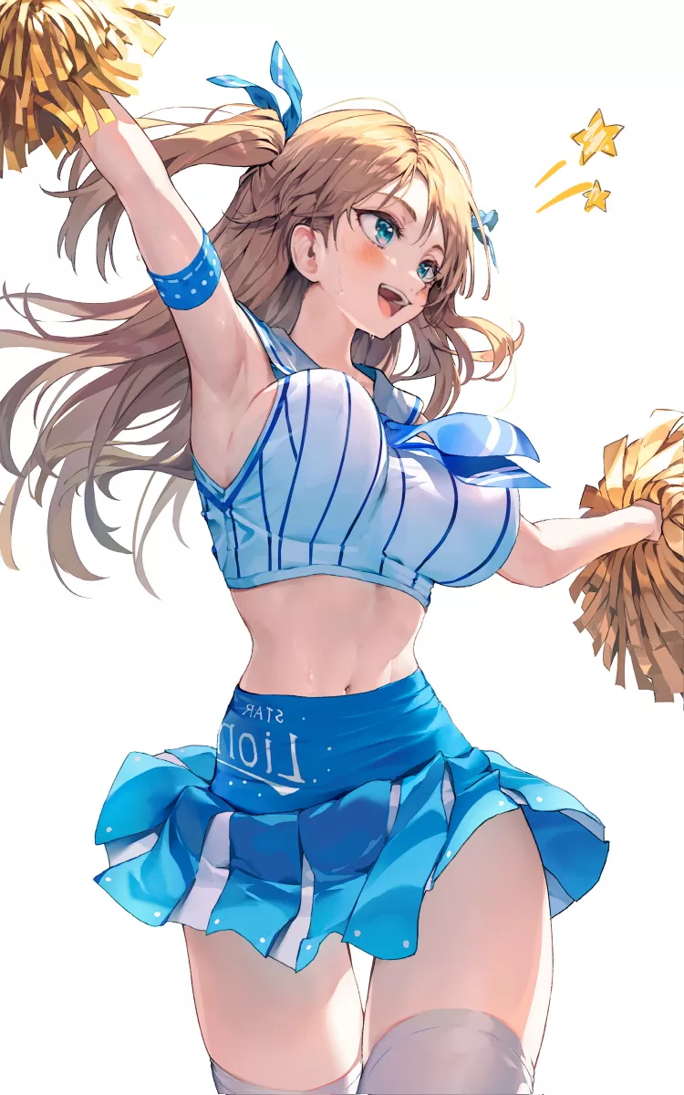 Cheerleader Midriff posted by CheetahSperm18
