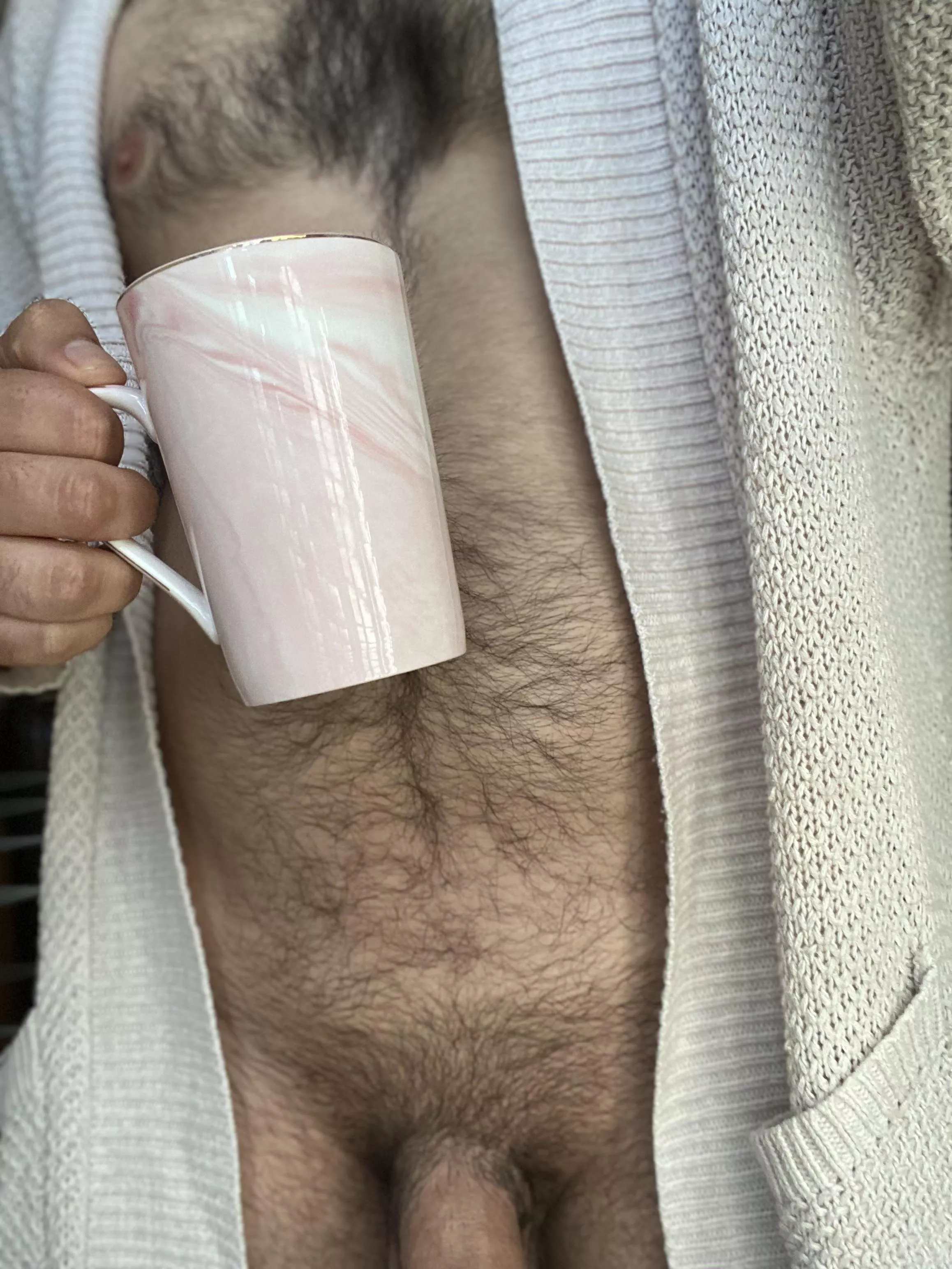 Coffee is ready. Just need sweet cream posted by Veinybrowncock6969