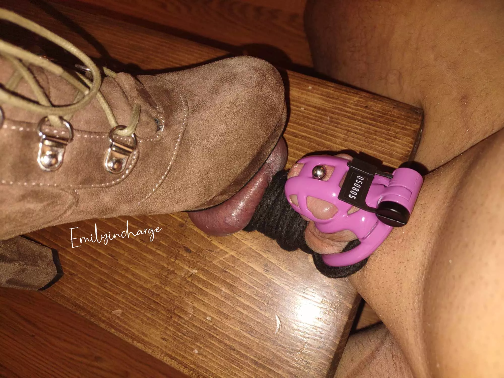 Flat ball Friday is even more fun when there's nowhere to run or hide 🤭😂😘 posted by Emilyincharge