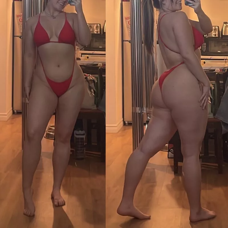 I can use my bikini bottoms to hide all the cum you pump into me from Hubby 😈 posted by CuddlesAndCreampies_