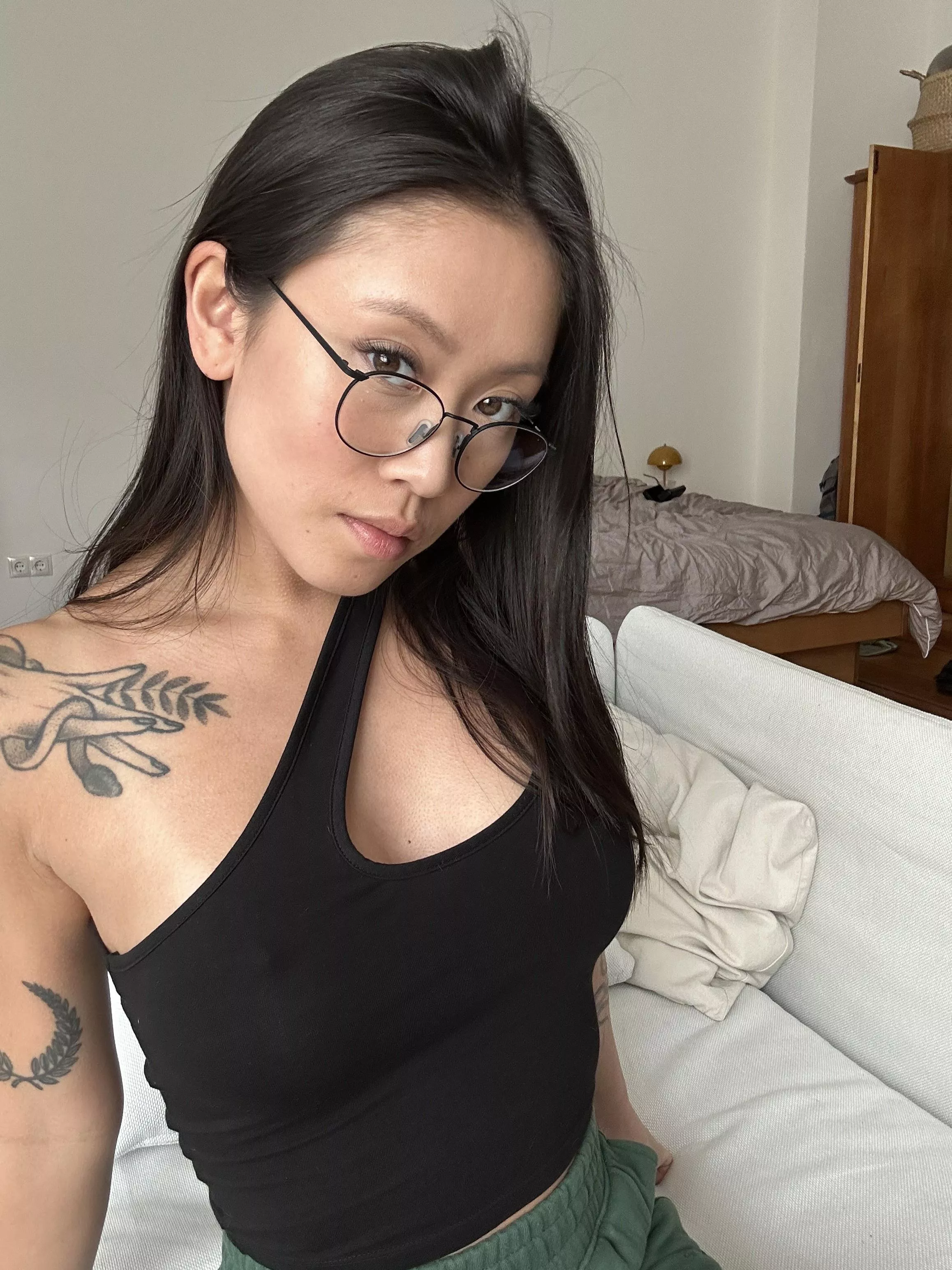 I feel sophisticated wearing these glasses posted by The_AyaRose