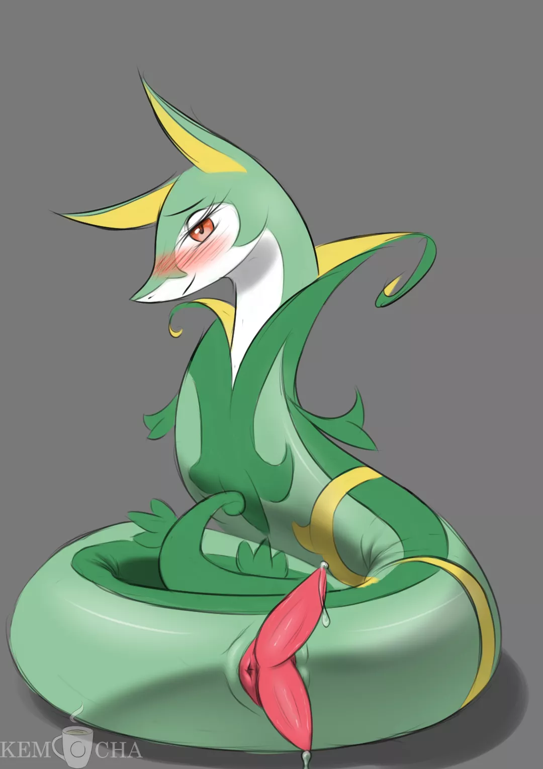 (Kemocha) [M] I think this Serperior has taken a liking to you.. posted by MechaRomantics