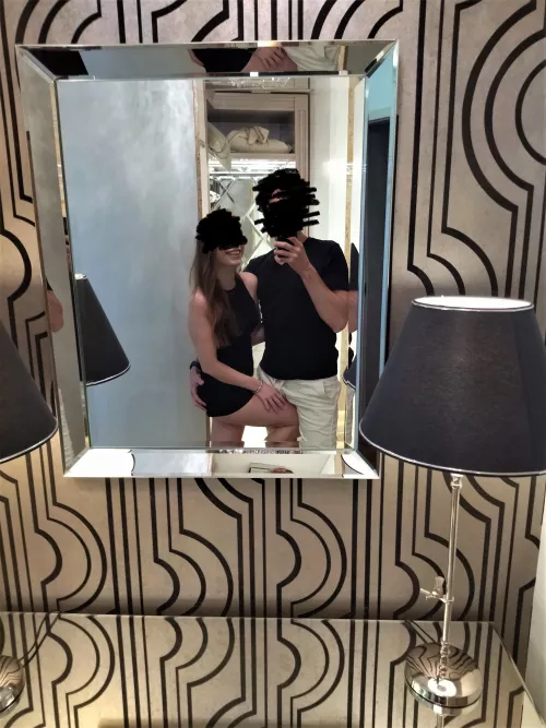 Once I was looking for girl on Tinder to kick my boyfriend's balls with her. [...] Continued in comment by VickiKicks