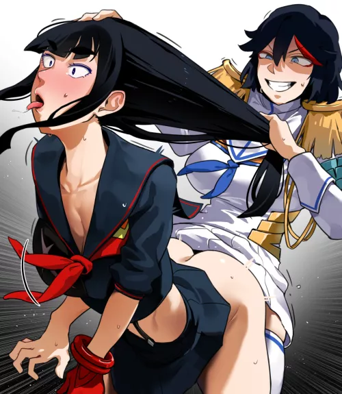 Ryuko's revenge by SoManyCookies