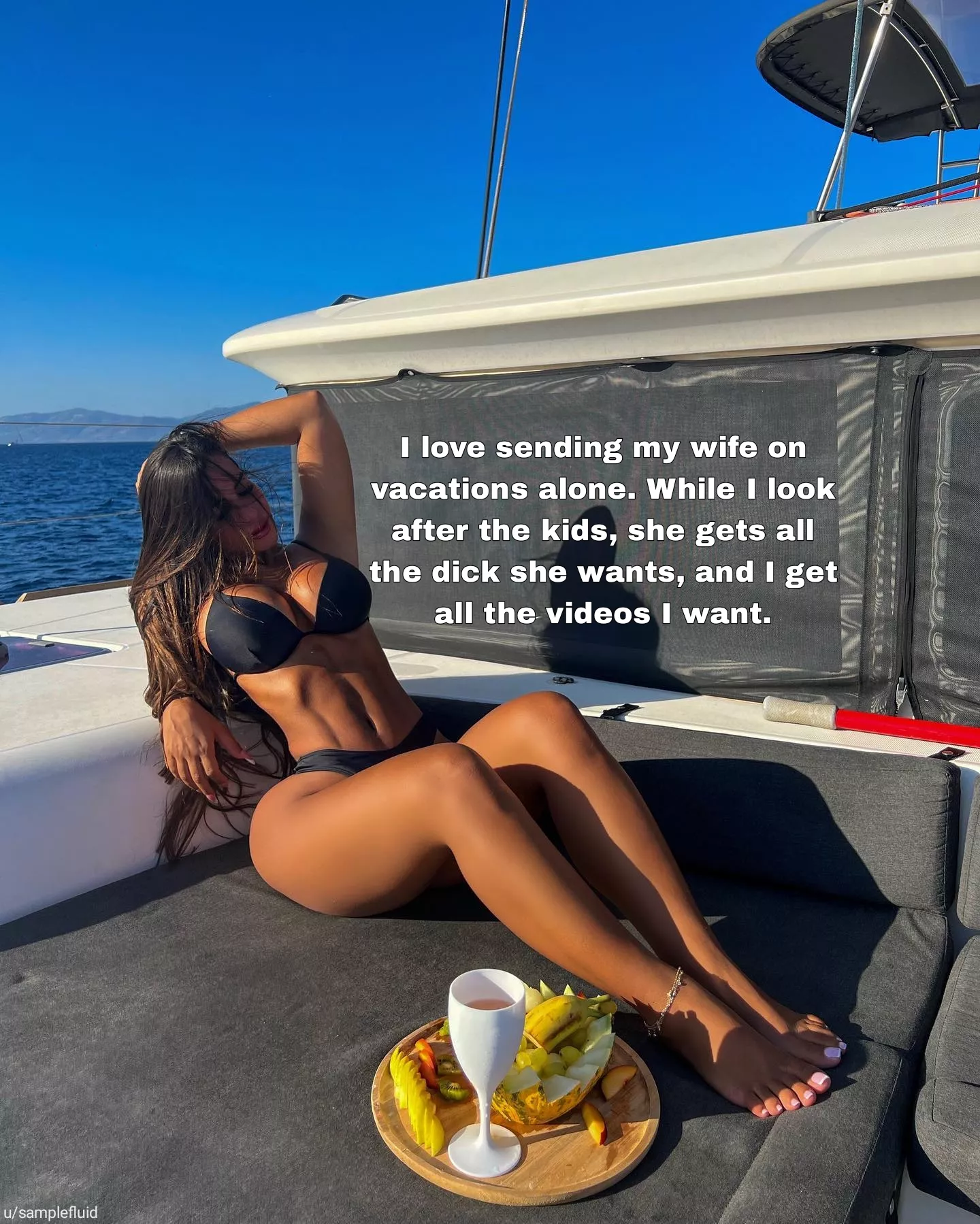 Since no one there knows anything about her, she can be as slutty as she wants! posted by SampleFluid