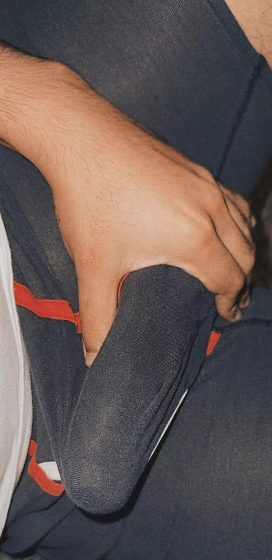 So hard it's almost see through 🍆 posted by mountandfuck