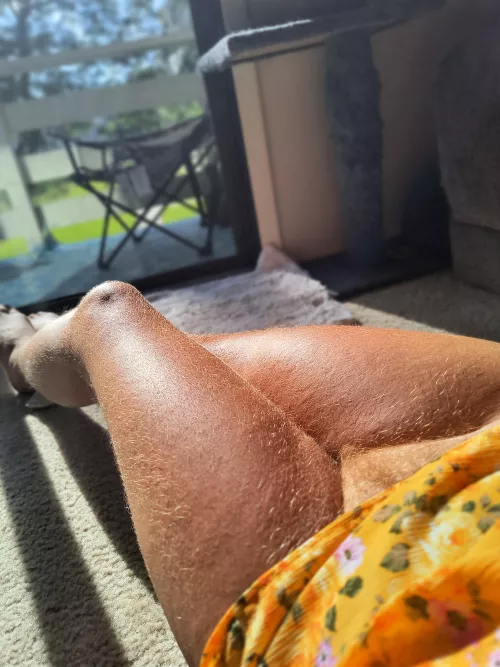 Sunny thighs touched with gold! by AccomplishedEagle499