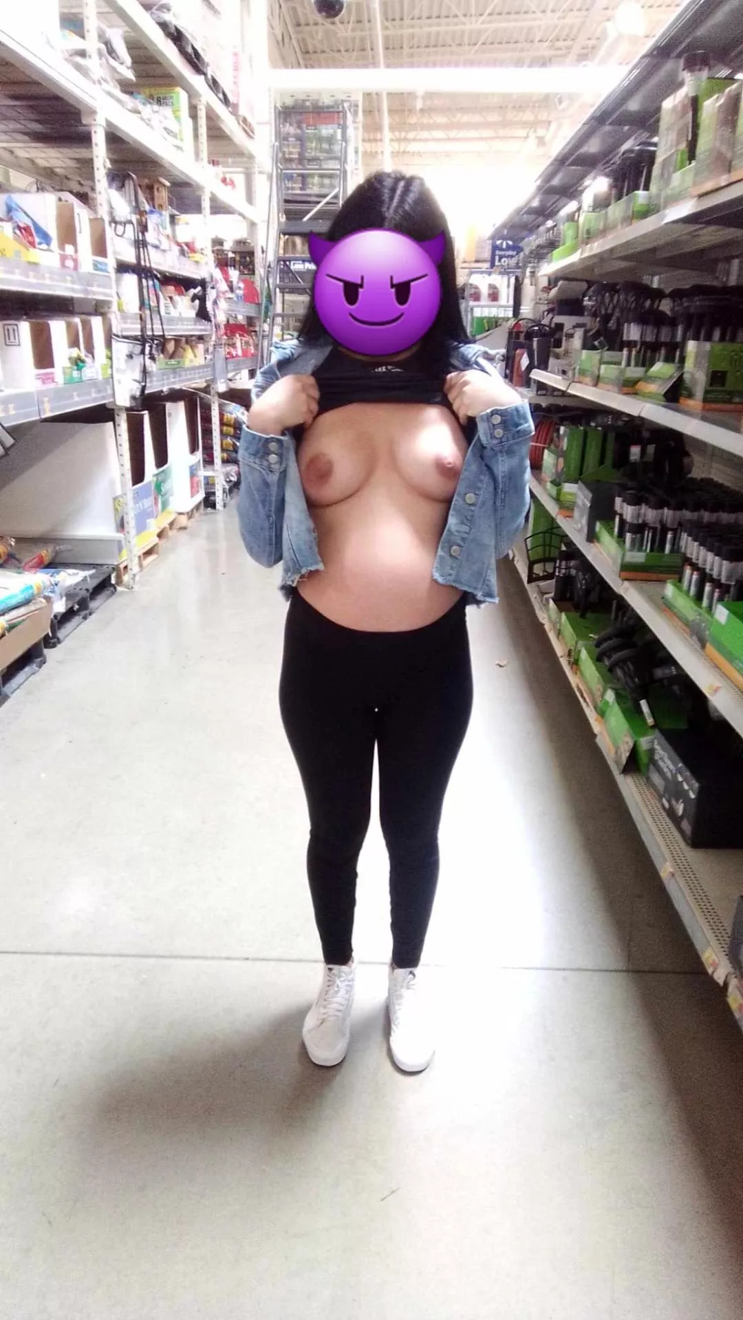 Wife always making shopping trips fun posted by cleanupcuck530