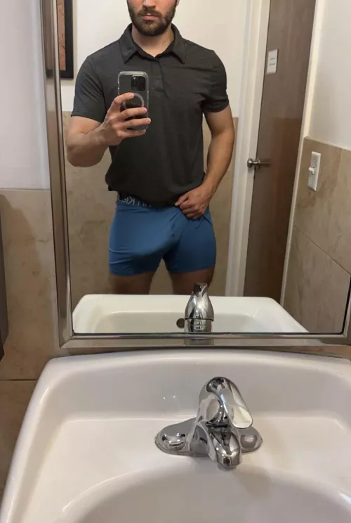 Your coworker might be taking bulge pics in the bathroom by Hot_Sprinkles_1870