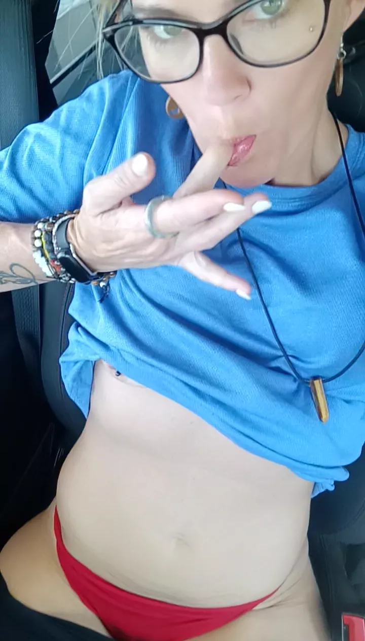 Can't help but taste myself every time. posted by spicy-hotmomxxx