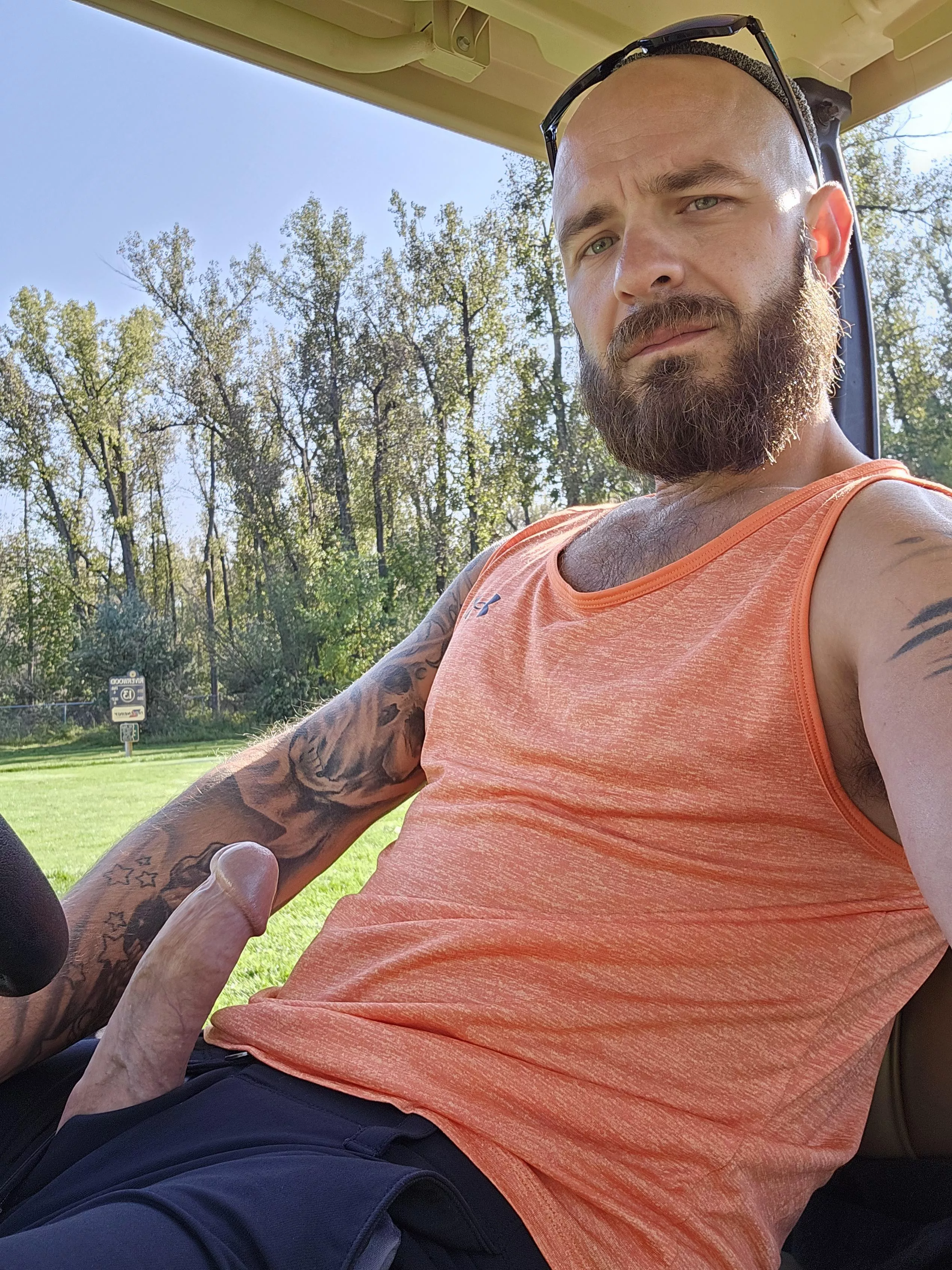 Cum golfing with me, you can use my club! 😈 posted by Urnextdoorneighbors