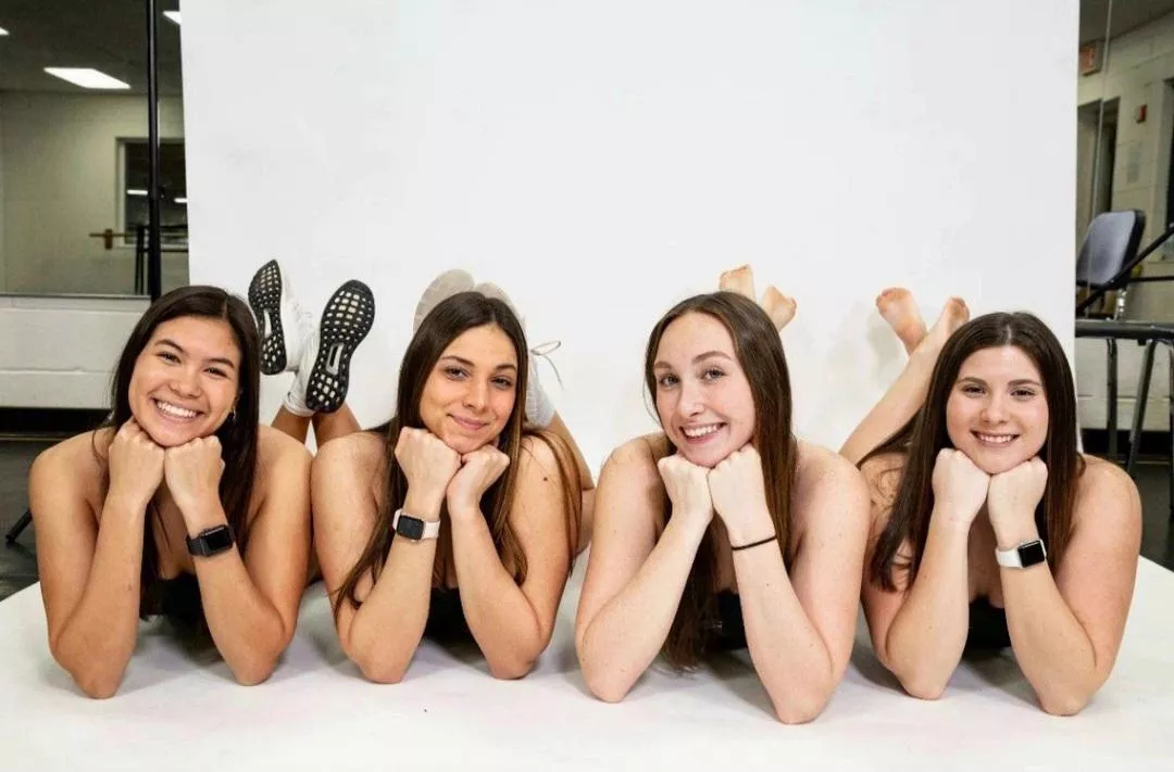 Four sexy young college friends/athletes💯🔥👍 posted by DannyKokerCount77