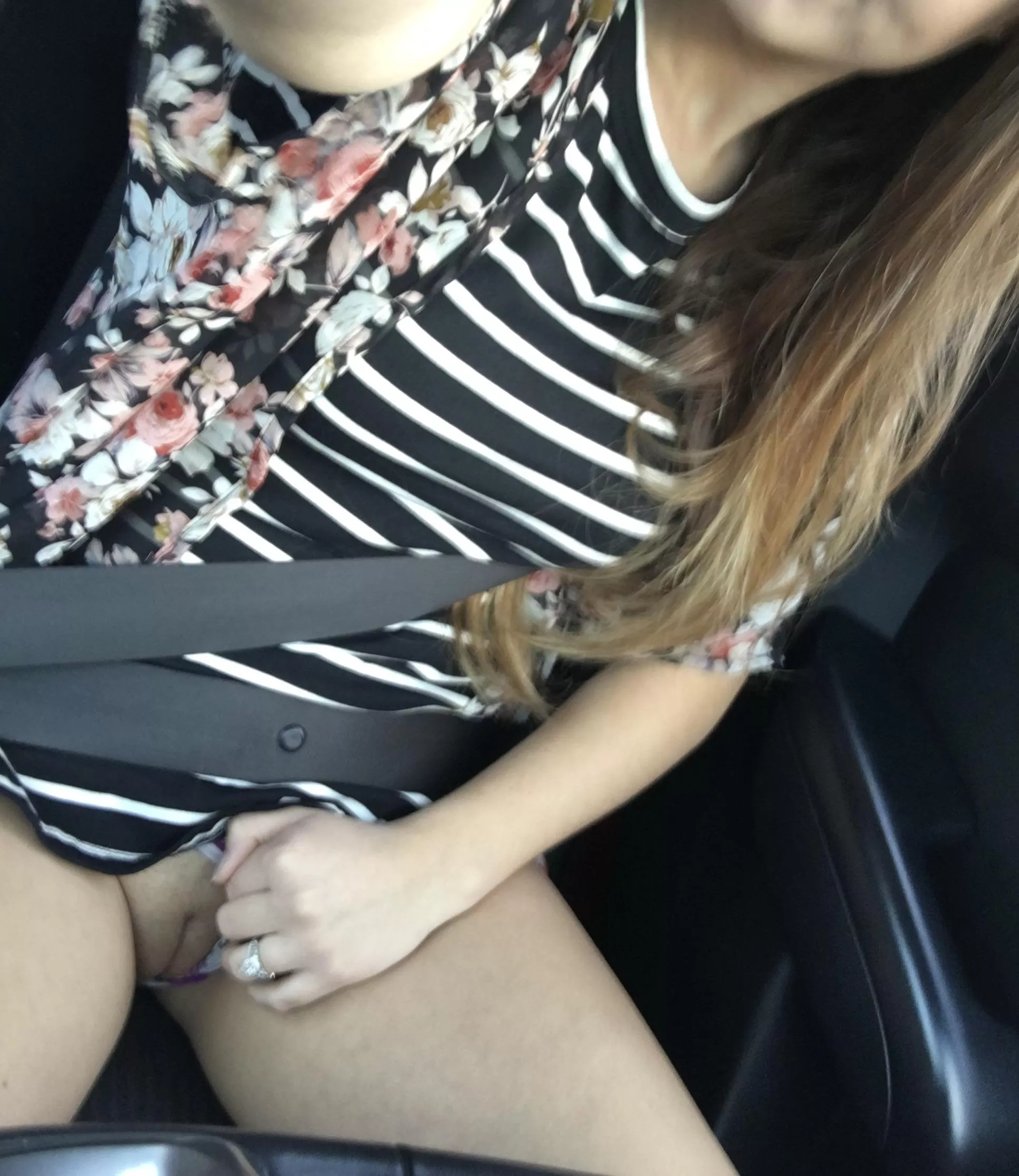 Happy Sunday! She wanted out in the car;) posted by jenna_evans81